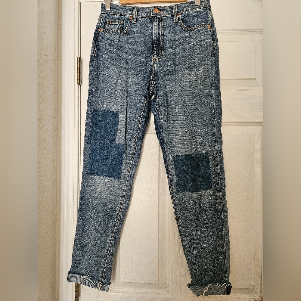 Universal Thread Women's Blue Denim Boyfriend Jeans Size 0